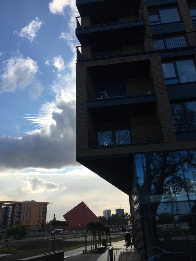 Appartamento Ekskluzywny Apartament Chlebova Danzica Esterno foto
